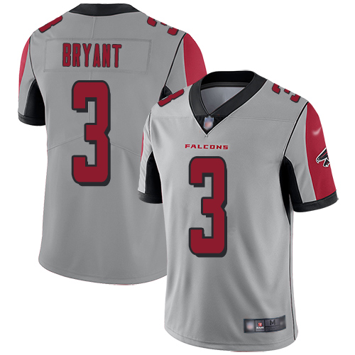 Atlanta Falcons Limited Silver Men Matt Bryant Jersey NFL Football #3 Inverted Legend->women nfl jersey->Women Jersey